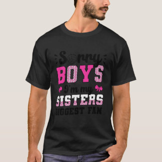 Camiseta Maior Fã Volei Irmã Jogadora De Volei 