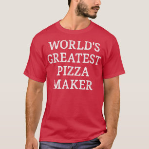 Camiseta Maior fabricante de pizza do mundo - Estilo de vin