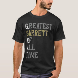 Camiseta Maior Garrett de todos os tempos GOAT Garrett
