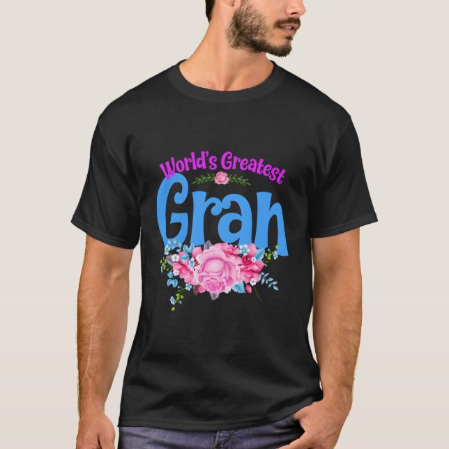 Camiseta Maior Grã Do Mundo - Vovó (Frente)