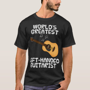 Camiseta Maior Guitarrista Canhoto do Mundo Acústico Gu