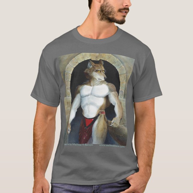 Camiseta Maior homem-lobo (Frente)