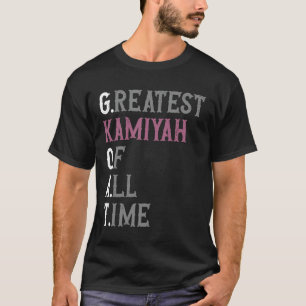 Camiseta Maior Kamiyah de todos os tempos GOAT Kamiyah