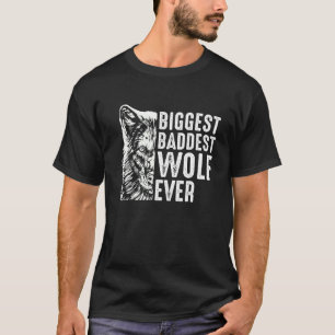 Camiseta Maior Lobo Mau de Todos Lobisomem Hilário