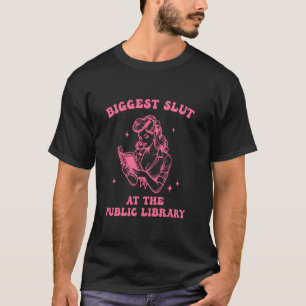 Camiseta Maior P.u.t.a Na Biblioteca Pública Design