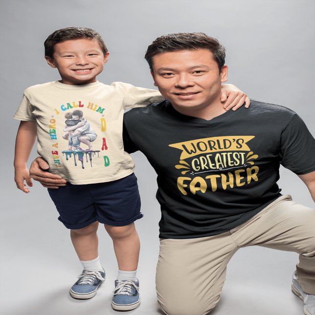 Camiseta Maior Pai do Mundo (Criador carregado)