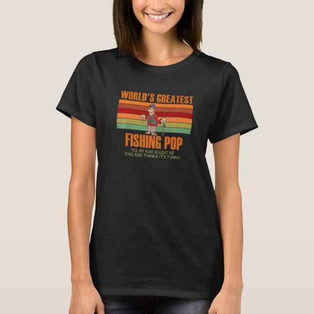 Camiseta Maior Pesca de TIA para POP (Frente)