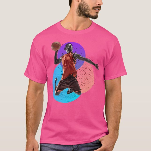 Camiseta Maior que o basquete (Frente)