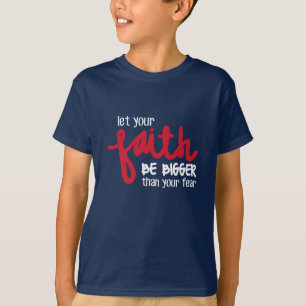 Camiseta Maior que o seu medo