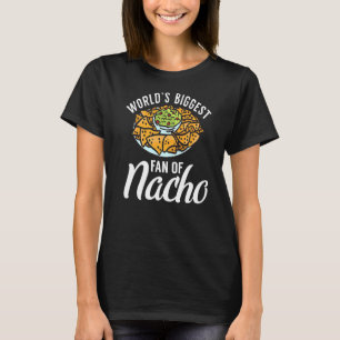 Camiseta Maior Ventilador Do Nacho Snack Comida Mexicano