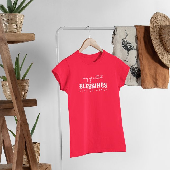 Camiseta Maiores Bênçãos (Criador carregado)