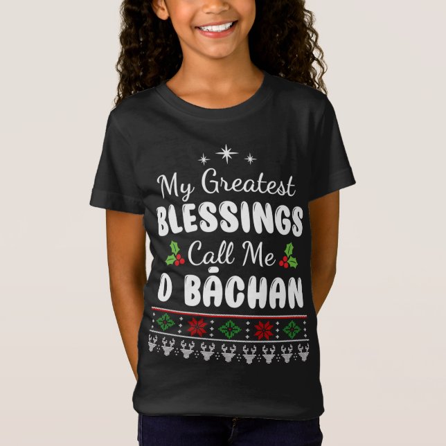 Camiseta Maiores bençãos Avó japonesa O bachan presentes (Frente)