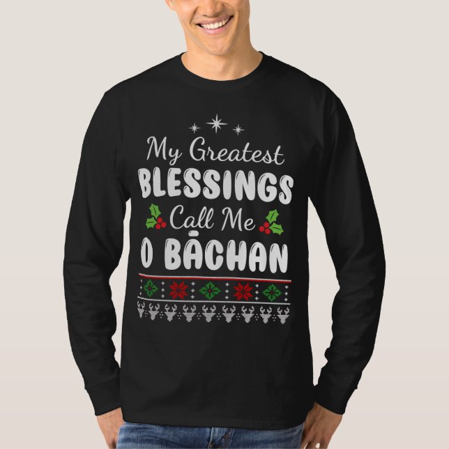 Camiseta Maiores bençãos Avó japonesa O bachan presentes (Frente)