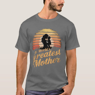 Camiseta Maiores Madres Silhouette Sunset Vintage