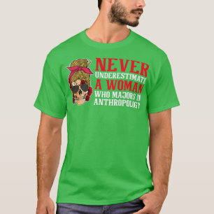 Camiseta Maiores mulheres em antropologia