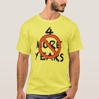 Camiseta Mais 4 Anos - NÃO! Anti-pepino