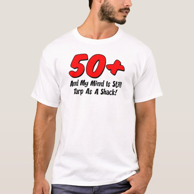 Camiseta Mais 50 Tarp Mind Como Shack (Frente)