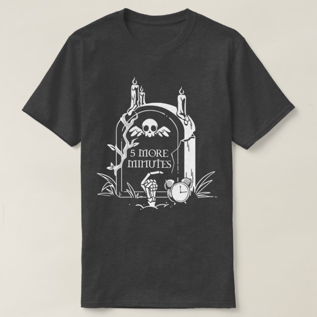 Camiseta Mais 5 minutos de Grave por Tobe Fonseca (Frente do Design)