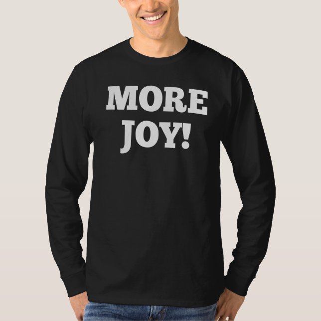 Camiseta Mais alegria (Frente)