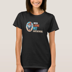 Camiseta Mais Alegria Com Anão De Jardim Imp Anão De Jardim