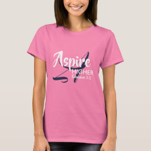 Camiseta MAIS ALTO ASPIRE Inspire Monograma - PINTA Cristã