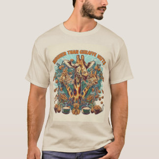Camiseta Mais Alto Que Nozes De Girafa