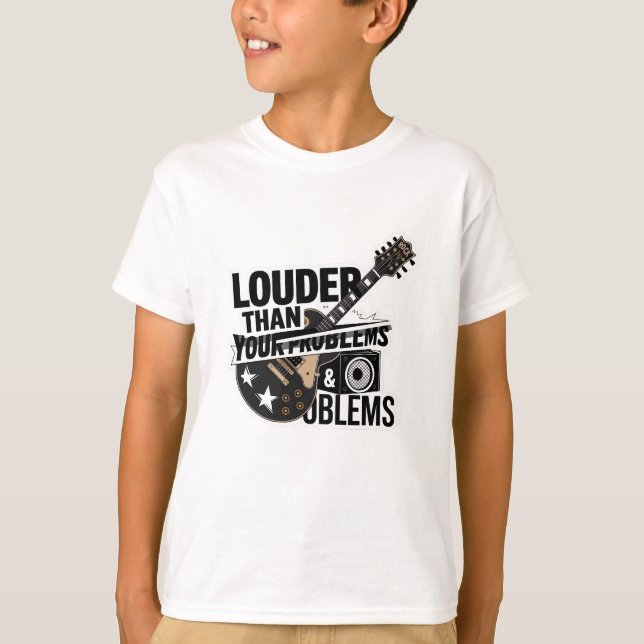 Camiseta Mais alto que seus problemas (Frente)