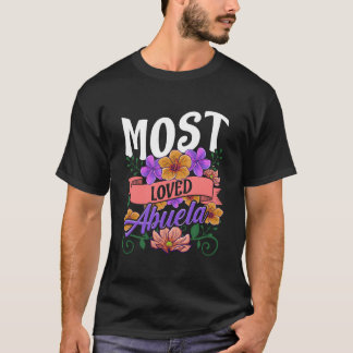 Camiseta Mais Amada Floral de Vovó Dia das Mães