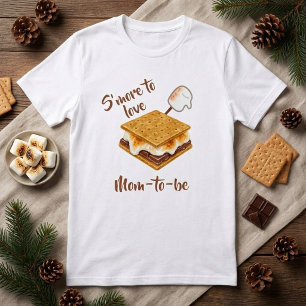 Camiseta Mais Amor Inverno Acampamento Chá de Bebê Feminino