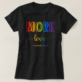 Camiseta Mais Amor, Rainbow T-shirt