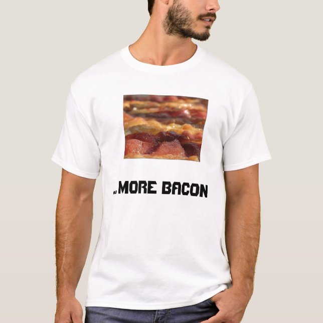 Camiseta … Mais bacon (Frente)