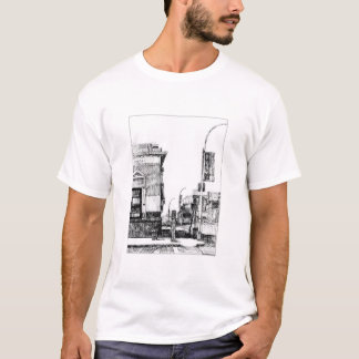 Camiseta "Mais baixo canto da zona leste" por portas de