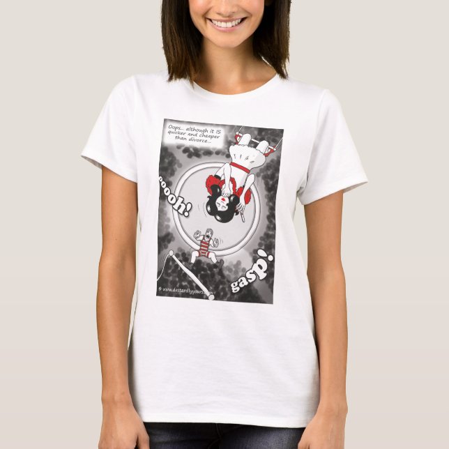 Camiseta Mais barato & mais rapidamente do que o design T (Frente)