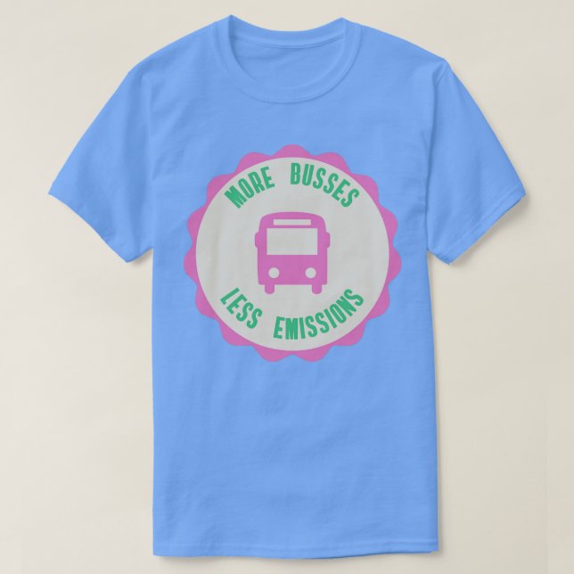 Camiseta Mais Busca Menos Emissões (Frente do Design)