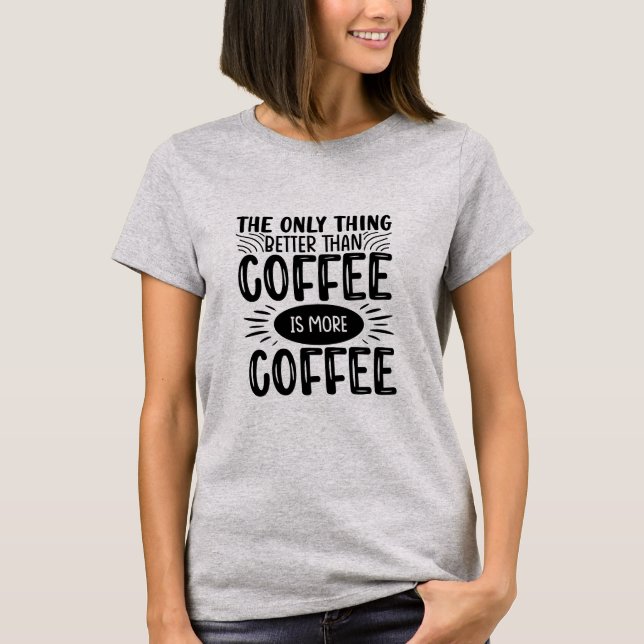 Camiseta Mais Café (Frente)
