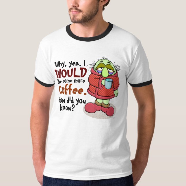 Camiseta Mais café (Frente)