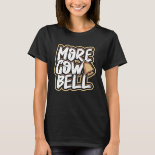 Camiseta Mais campainha de vaca Vacas Novilhas e Animais de