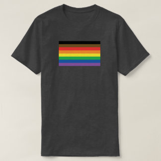 Camiseta Mais colorem mais arco-íris LGBT customizável do