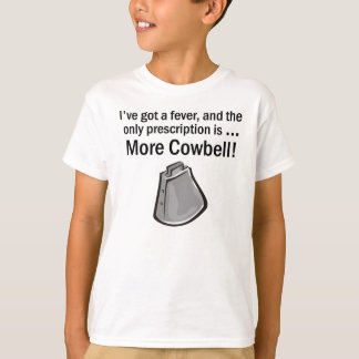 Camiseta Mais Cowbell!