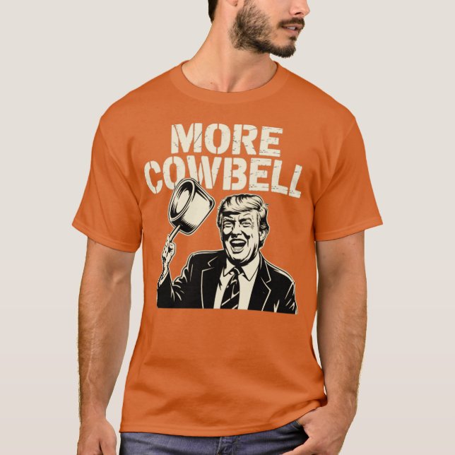 Camiseta Mais Cowbell (Frente)