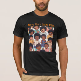 Camiseta Mais Crianças Negras