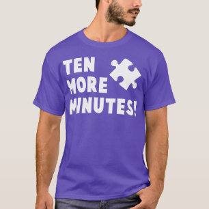 Camiseta Mais Dez Minutos Entusiastas Entusiastas do Quebra