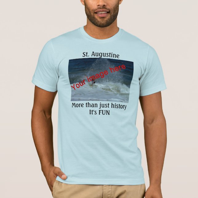 Camiseta Mais do que a história (Frente)