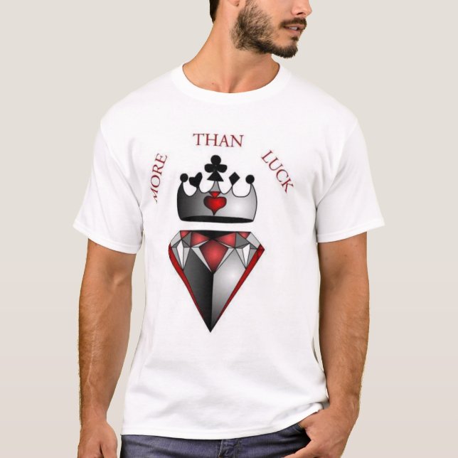 Camiseta Mais do que a sorte (Frente)