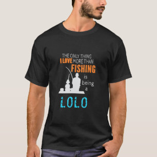 Camiseta Mais do que amor pesca Lolo avô Filipino