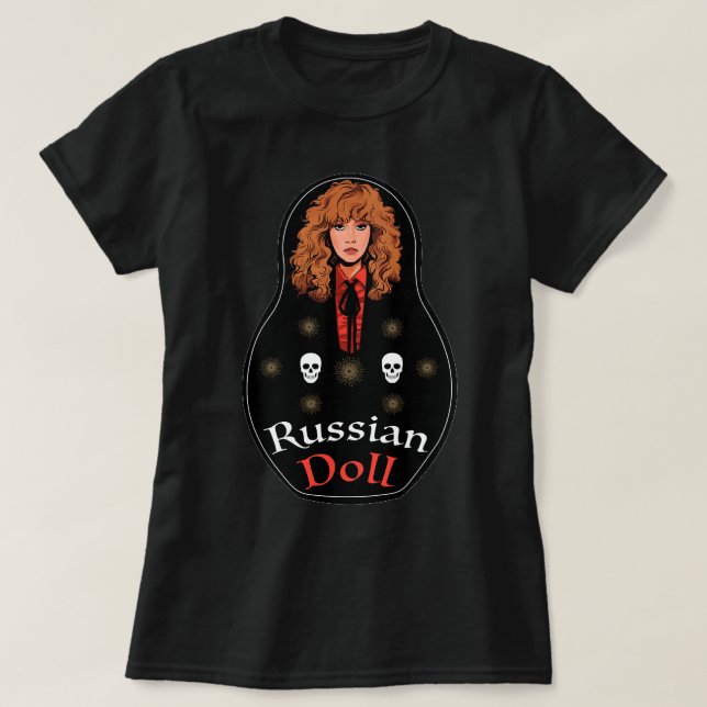 Camiseta Mais Do Que Uma Incrível Doll Russa - Matrioshka F (Frente do Design)