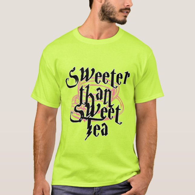Camiseta Mais doce que o doce chá (Frente)