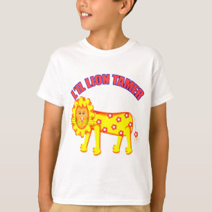 Camiseta Mais doméstico de leão do circo