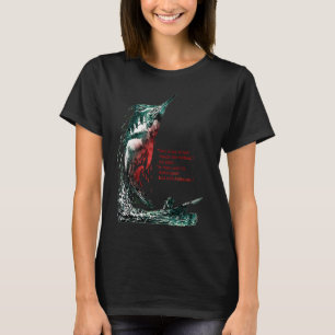 Camiseta Mais engraçado O Velho e o Mar Presente de Hemingw