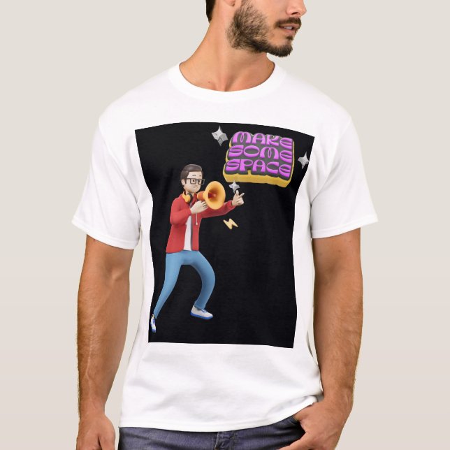 CAMISETA MAIS ESPAÇO (Frente)